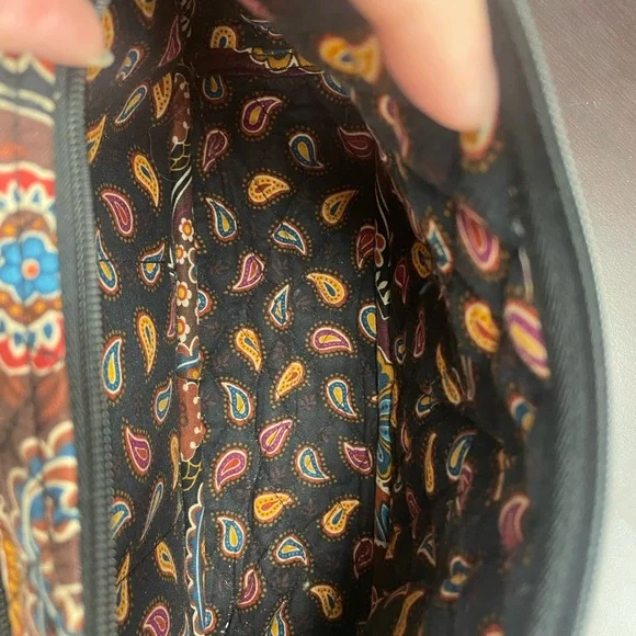 Vera Bradley Kensington Brown 4pcs Purse Set - Picture 5 of 16